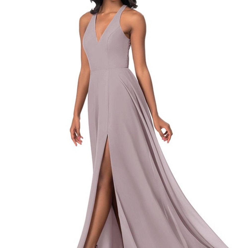Azazie Amalfi in Dusk, size 8